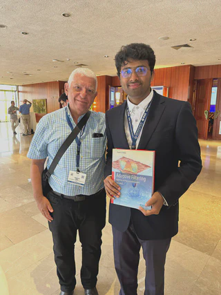 Prof. Paulo S. R. Diniz (Author of the book I am holding)